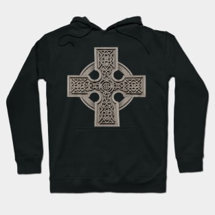 The Resurrection Series: Grungy Celtic Cross with IHS Hoodie